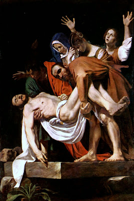 Resultado de imagen de el santo entierro de caravaggio