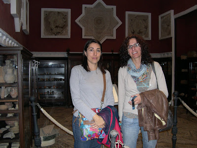 Alicia y Mónica en el Palacio de Lebrija