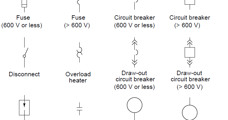 Electrical Diagram Symbols - Industrial Electrical Selectors