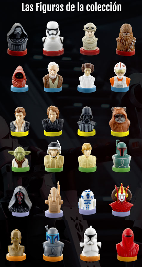 Figuras Parchís Star Wars Figuras Parchís Star Wars