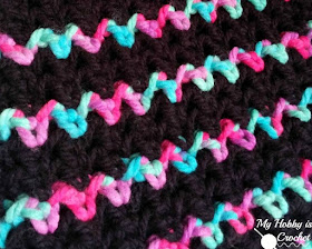 Neon Lights Cowl - Free Crochet Pattern + Chart