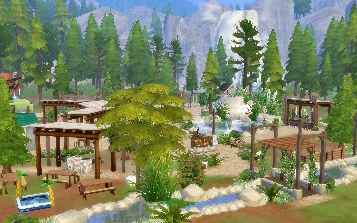 Granite Falls Park Via Sims