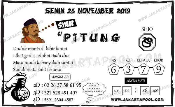 Hongkong 25 November 2019 Syair Togel Forum Kode Syair Sgp