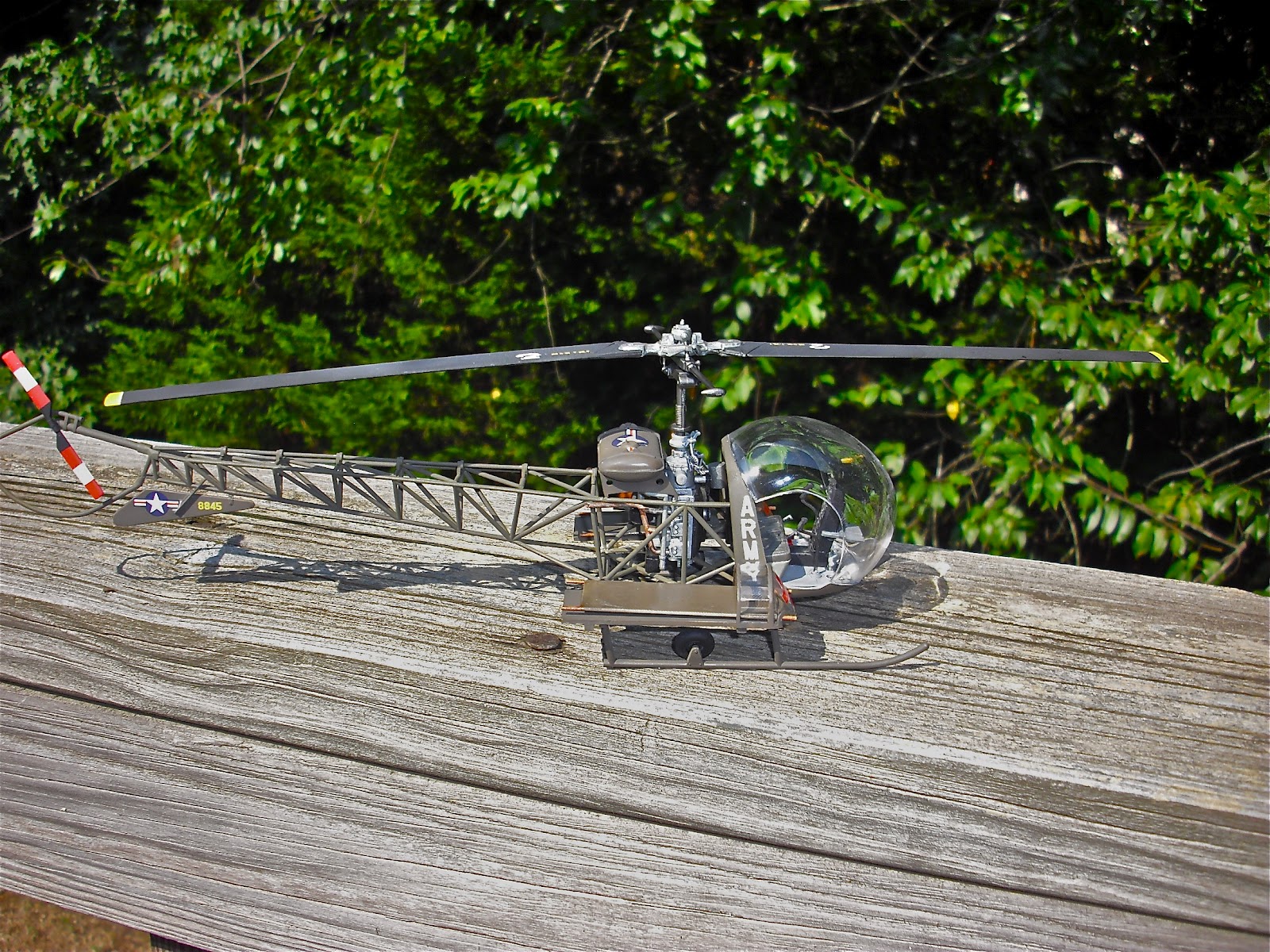 Scale Blogging H13 MASH Helicopter