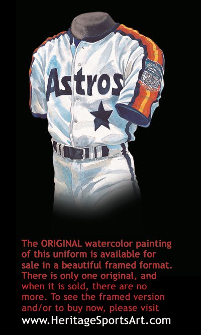 houston astros uniforms over the years