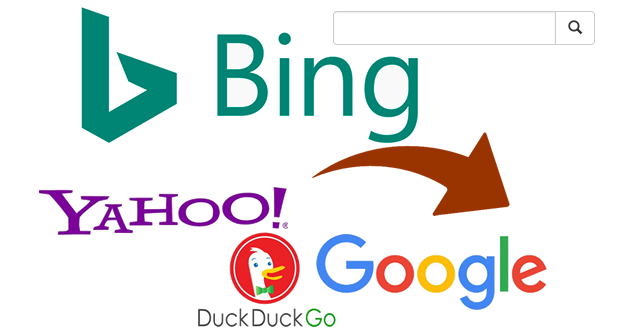 Cambiar el motor de búsqueda predeterminado Bing en Microsoft Edge
