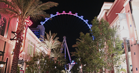 High Roller Ferris Wheel Las Vegas Linq