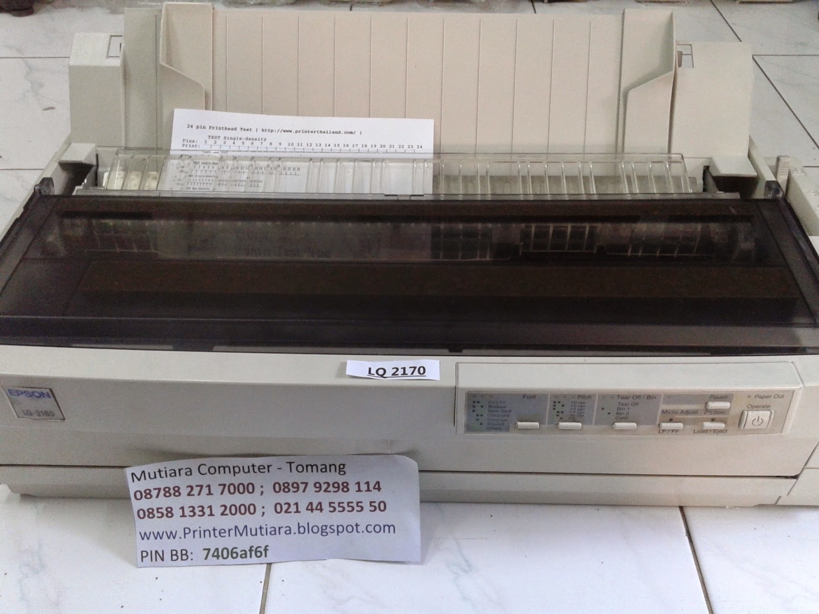 Mutiara Computer Jual Printer Epson Dot Matrix Printer Epson Dot