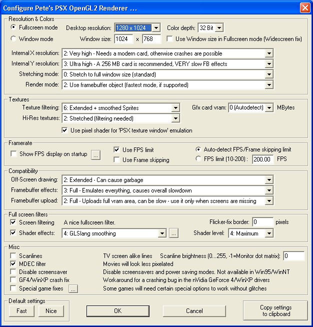 playstation 1 bios epsxe