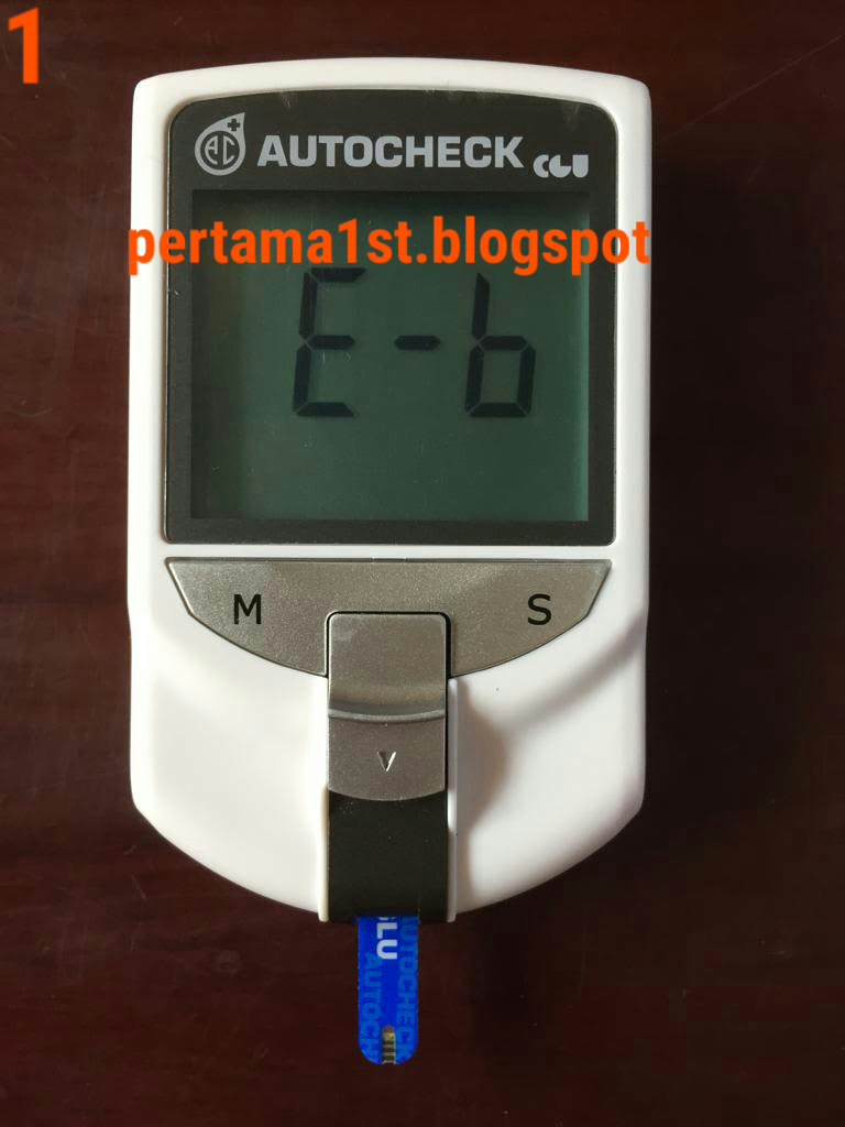 Arti kode pesan Error E-b pada Alat AutoCheck dan Solusinya