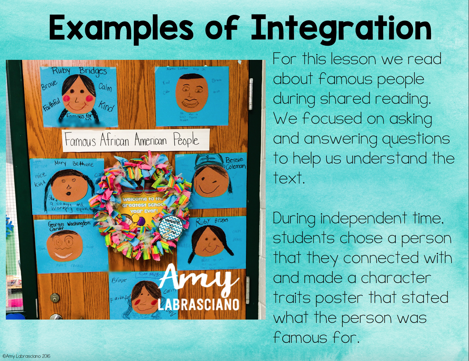 Learning Lessons With Amy Labrasciano Integrating Social Studies and