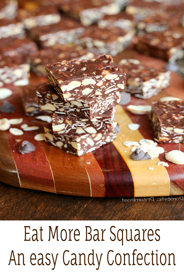 Eat More Bar Squares an easy candy confection!
