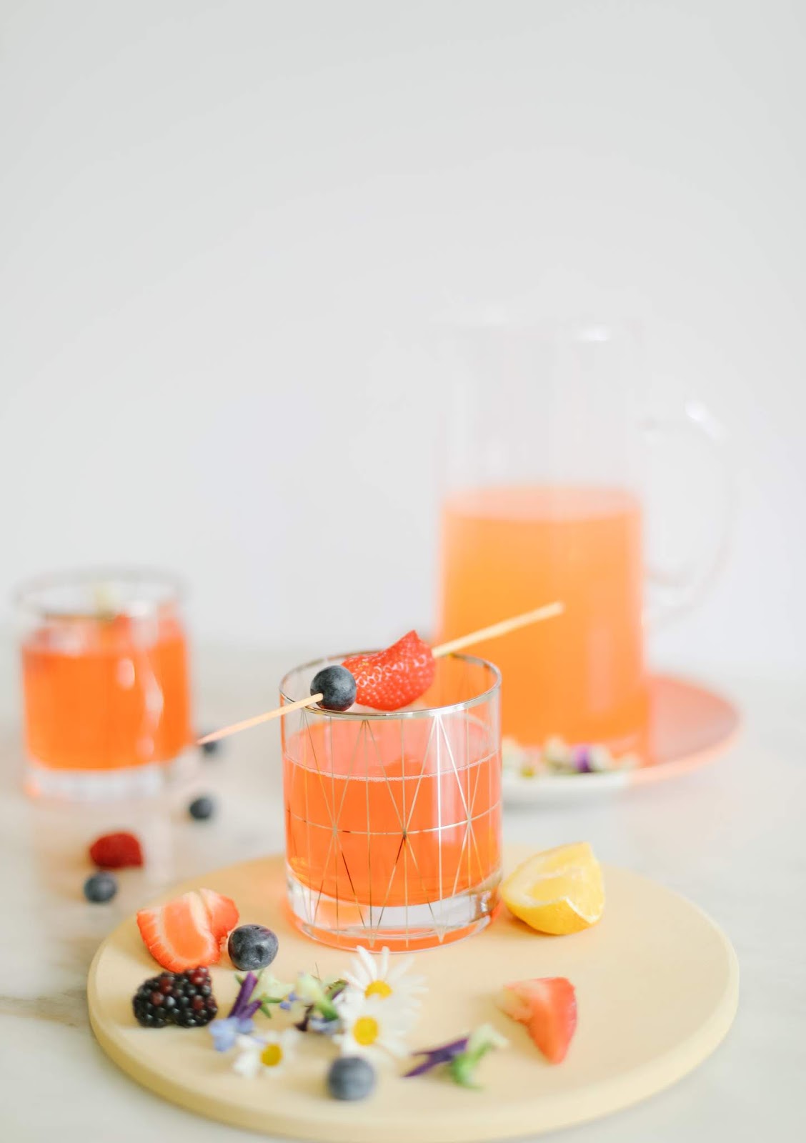 Tiny Drinks: Strawberry Lemon Spritz