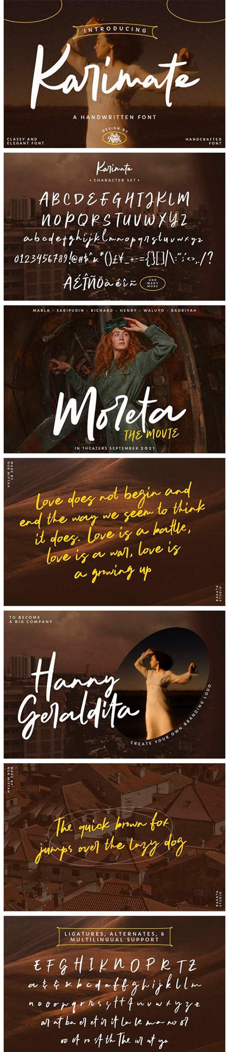 Karimate Font 2 vcbgf