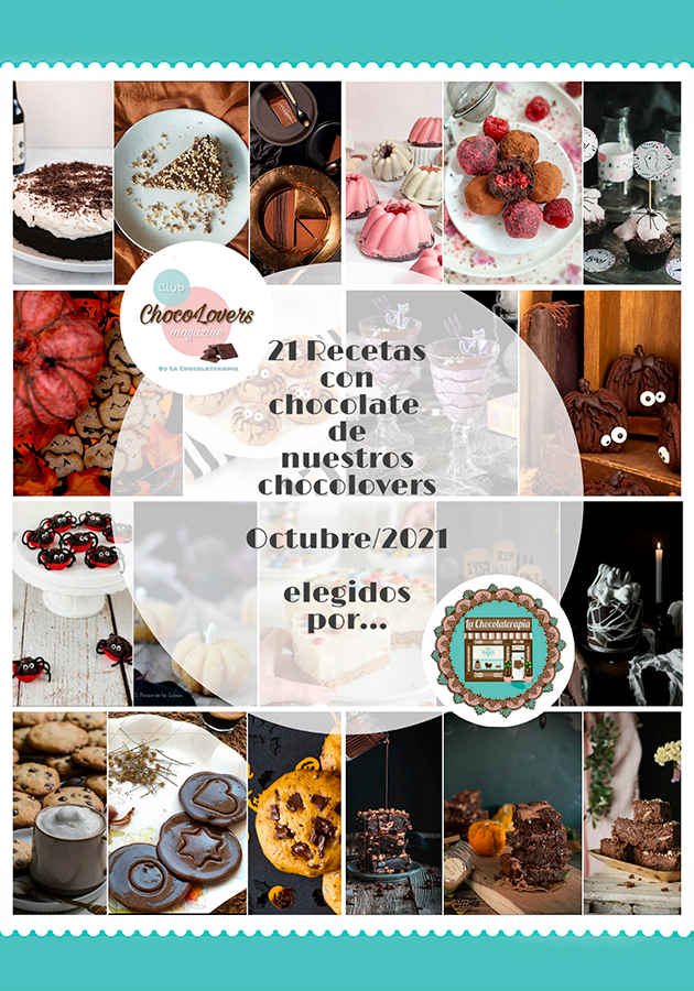 Chocolovers Magazine: 21 Recetas con chocolate Octubre 2021 — La  chocolaterapia