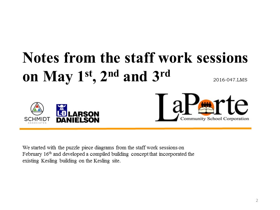 LaPorte Community Schools projects LaPorte Community Schools projects