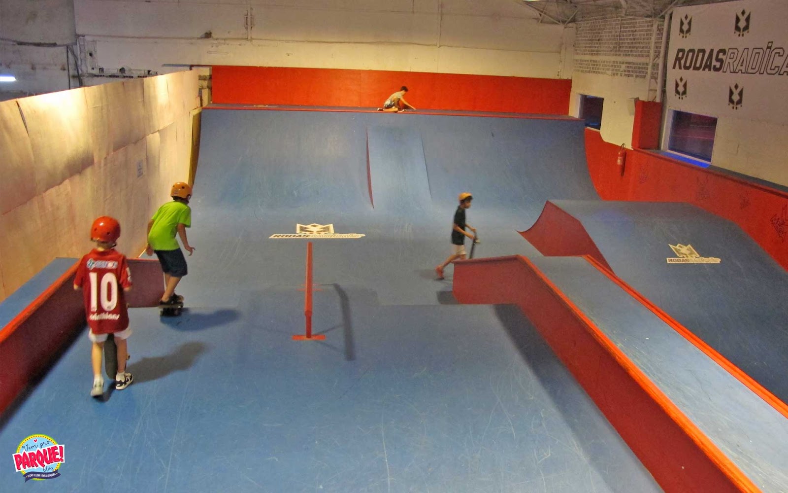 Mega Roller Skate Park, a maior pista de patins, skate e BMX do Brasil
