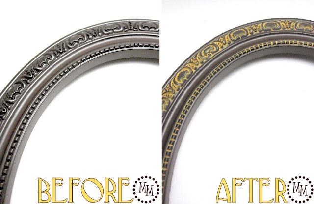 Painted+Frame+Makeover+1