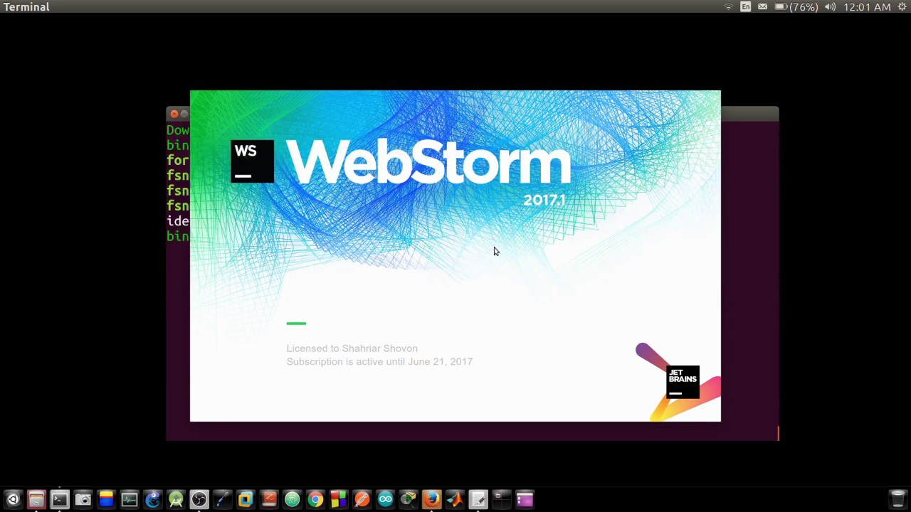 how to install webstorm linux