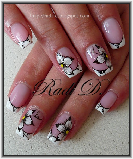 It`s all about nails: Flowers