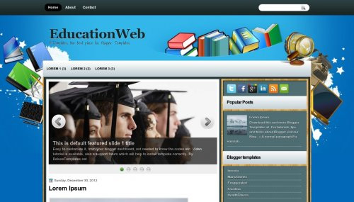 Шаблон EducationWeb