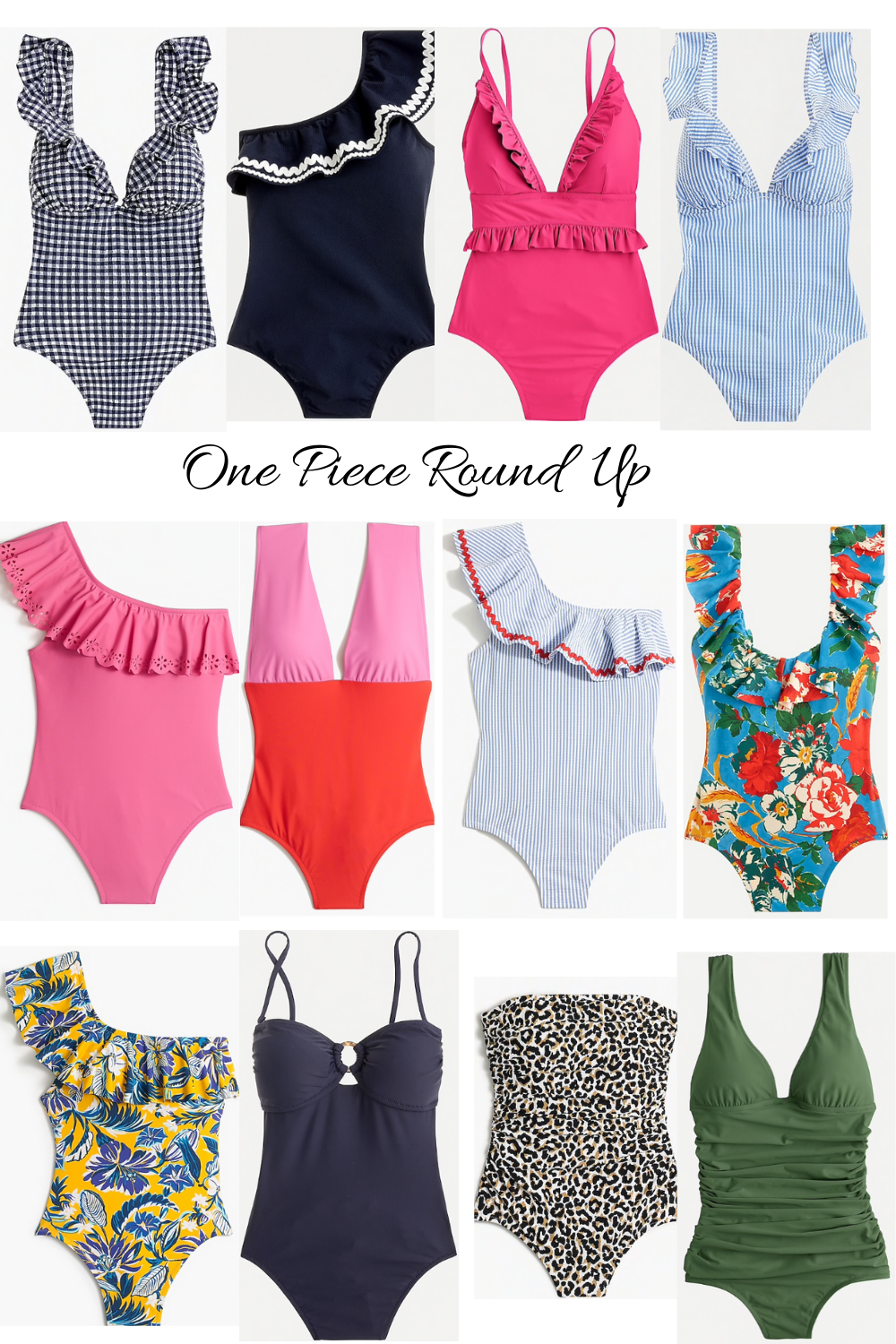 One Piece Round Up East Coast Chic