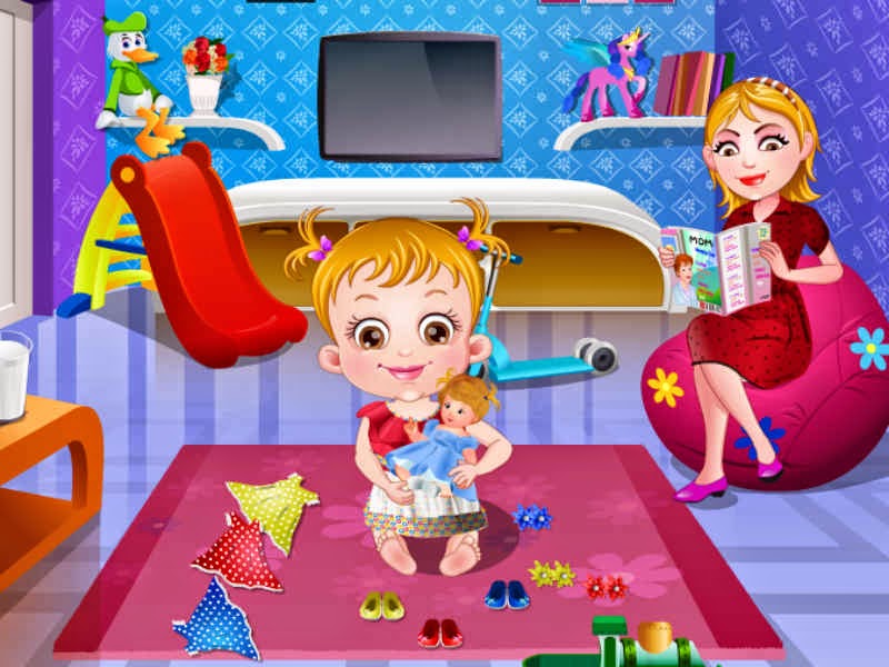 Free Kids Games Baby Hazel Learns Colors encouraged Baby Hazel in learning process