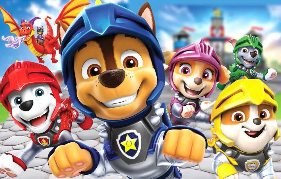 blødende opbevaring Kemiker NickALive!: 'PAW Patrol' Unveils 'Rescue Knights' Theme; To Premiere on  Nickelodeon on January 21, 2022