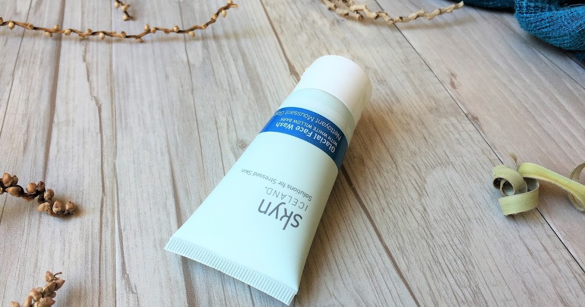 little white truths Skyn Iceland Glacial Face Wash review