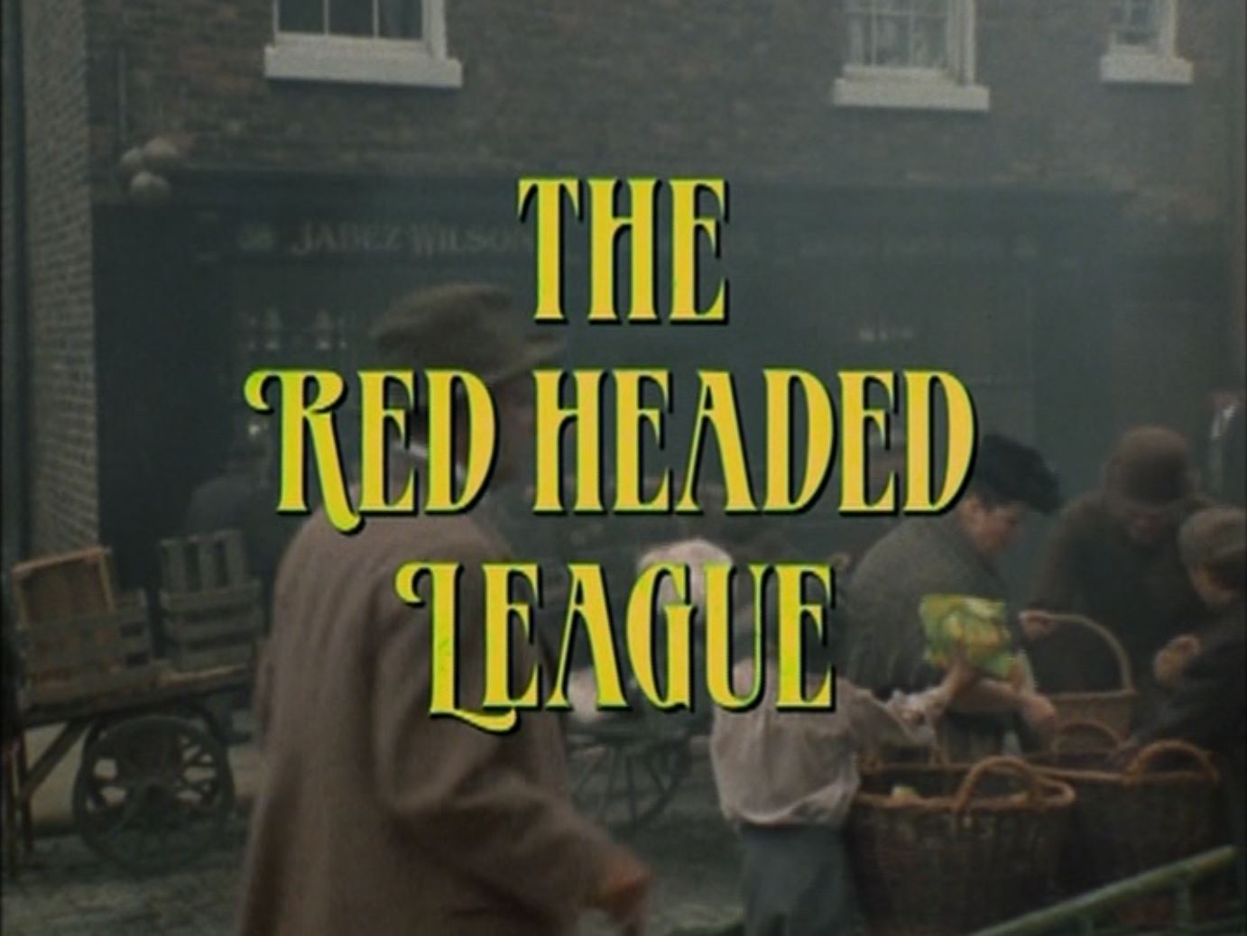 Film The Red Headed League Jeremy Brett