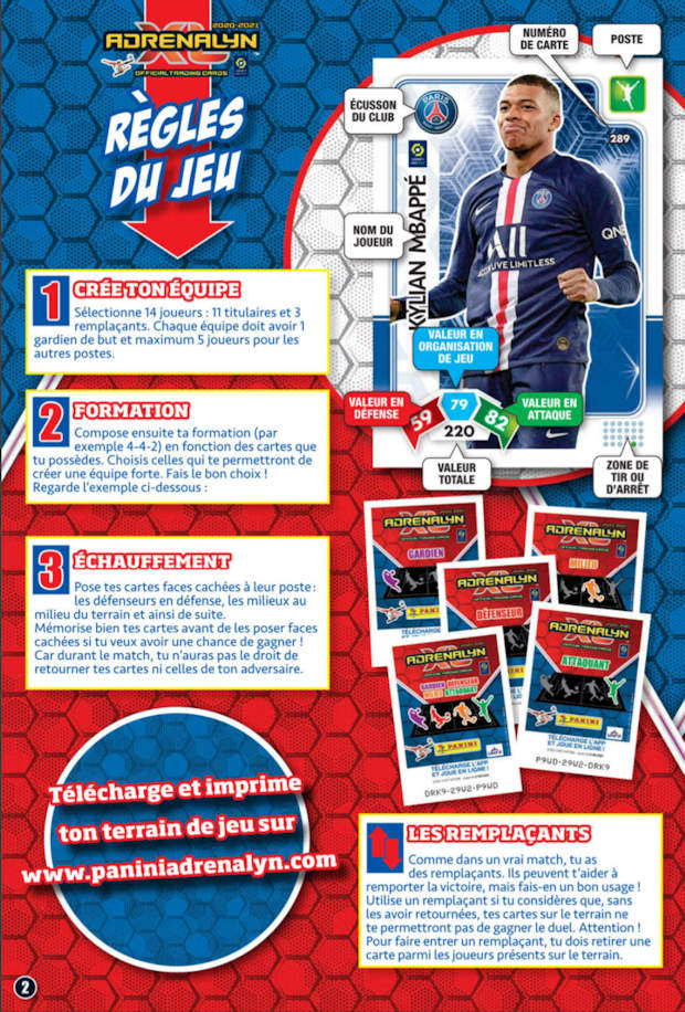 Football Cartophilic Info Exchange: Panini (France) - Adrenalyn XL