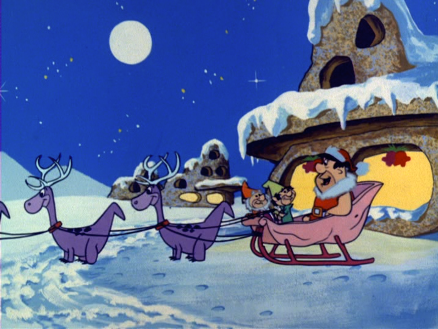 Holiday Film Reviews The Flintstones "Christmas Flintstone"