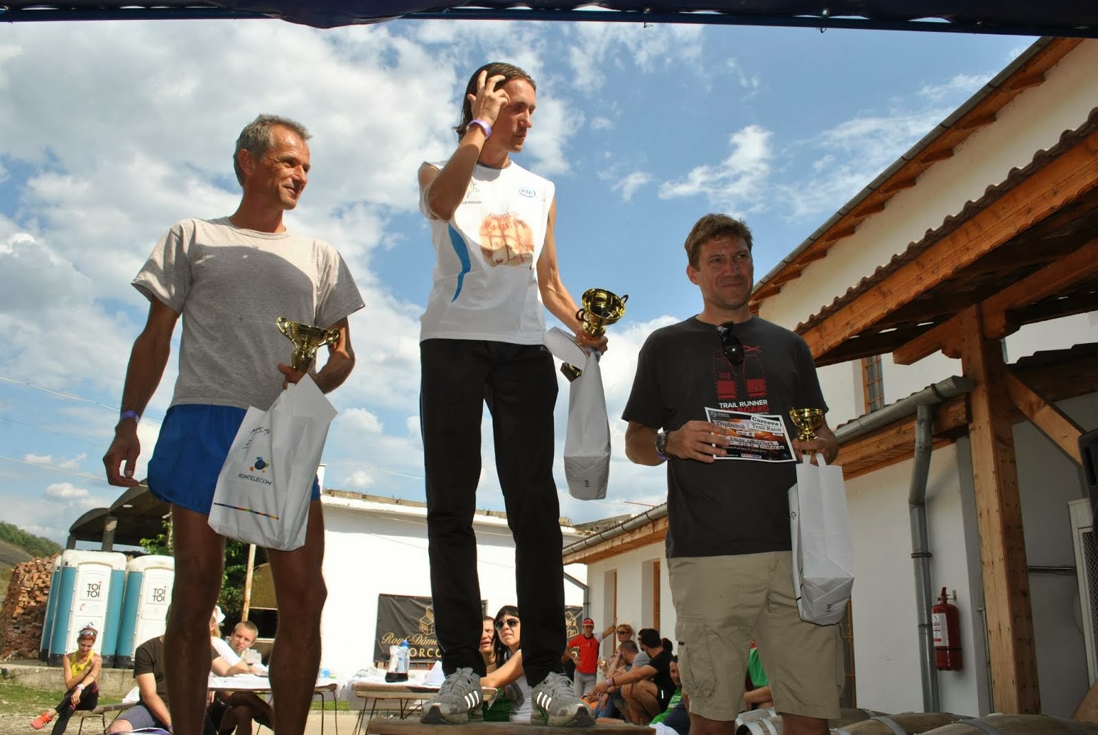 Corcova Trail Race, august 2013, 35 - 50 podium