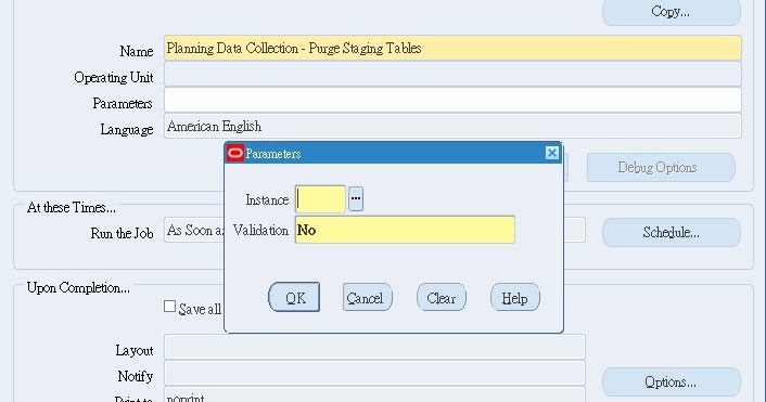 ArthurWork Oracle ASCP ASCP執行Planning Data Pull時error (Staging