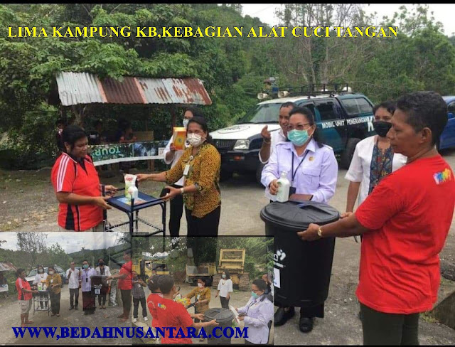 Lima Kampung KB Kebagian Alat Cuci Tangan 1 WELLY