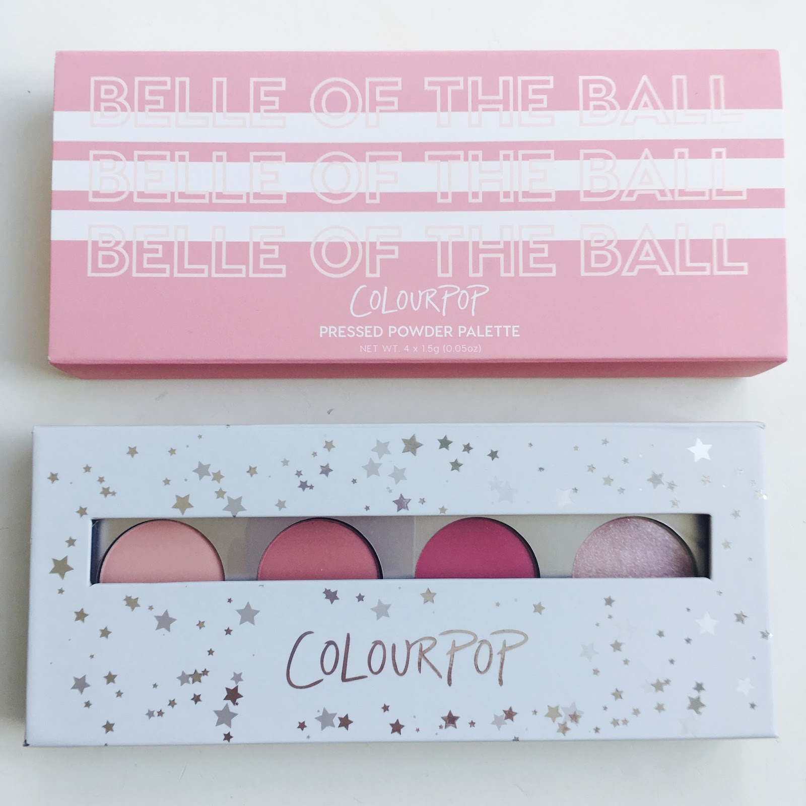 Colourpop Belle Of The Ball, Creme Gel Colour ja silmämeikkisiveltimet