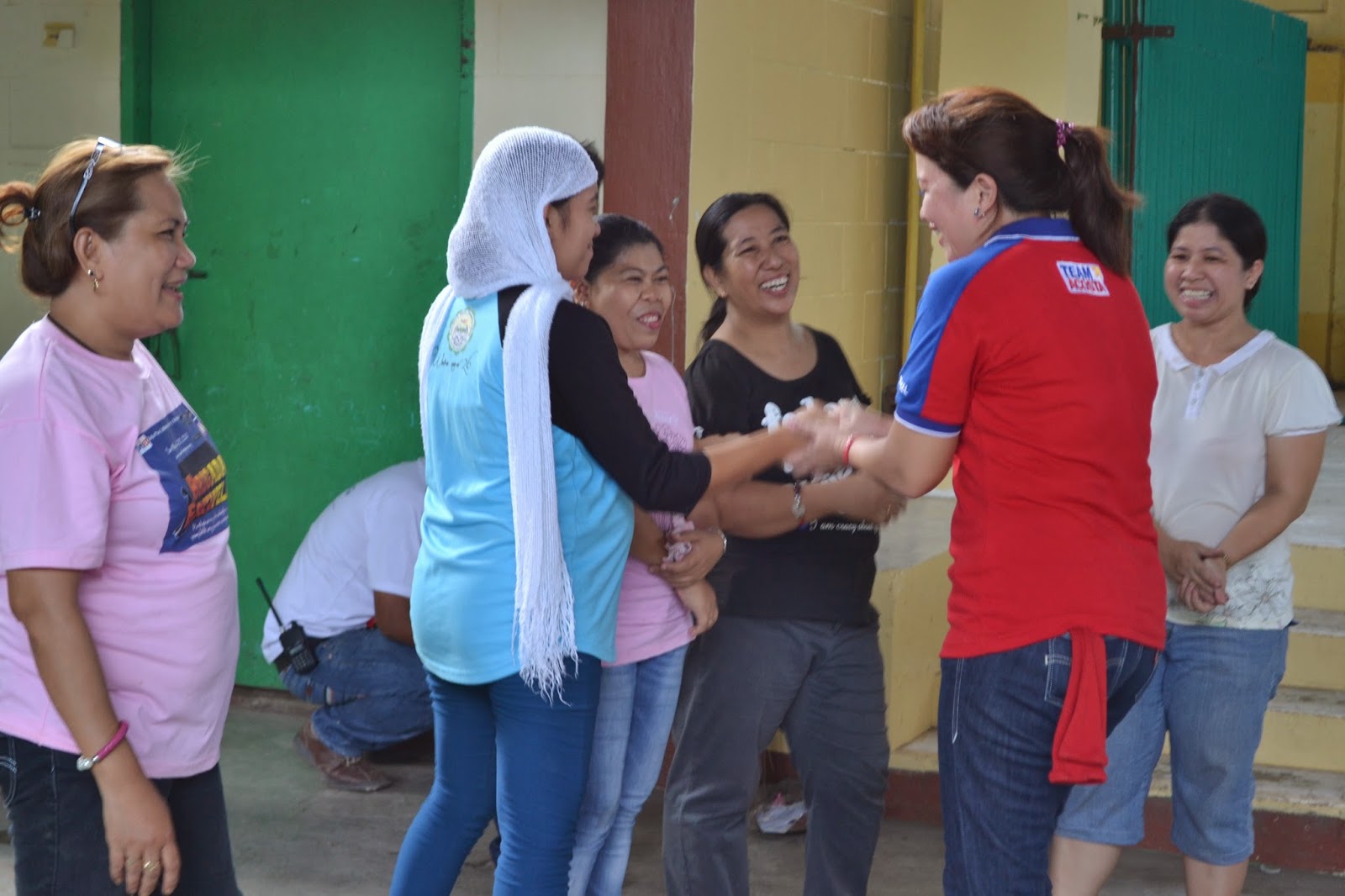 Mabel Sunga Acosta Brigada Eskwela 2014 Doña Pilar L. Marfori