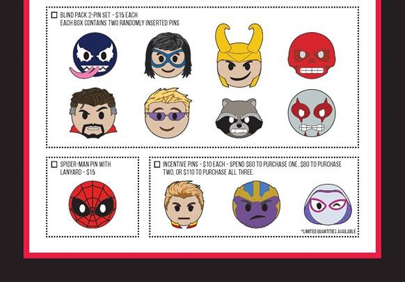 Marvel Pin Hawkeye Emoji San Diego Comic Con SDCC 2017 Blind Box Avengers