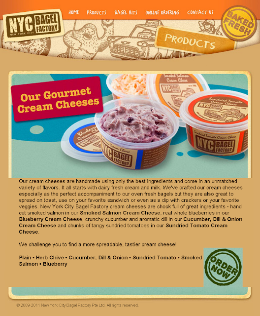 Cheese Cream from NYC Bagel Factory