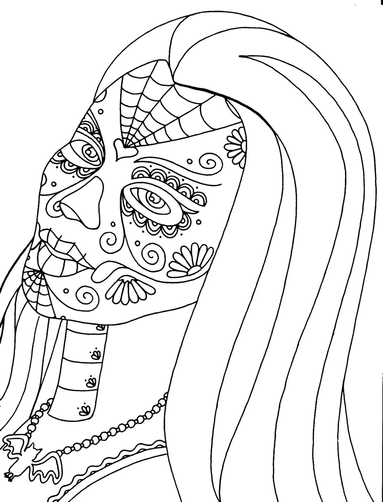 calacas coloring pages - photo #41