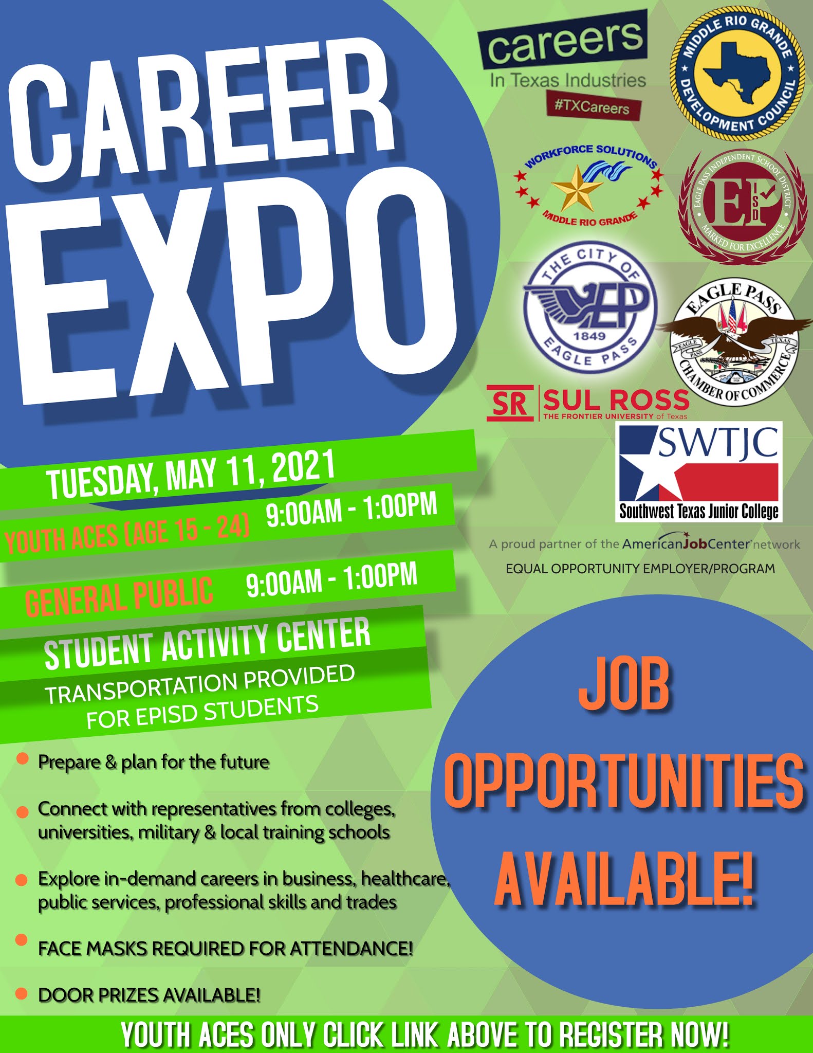 Eagle Pass ISD iVision CAREER EXPO REGISTRATION