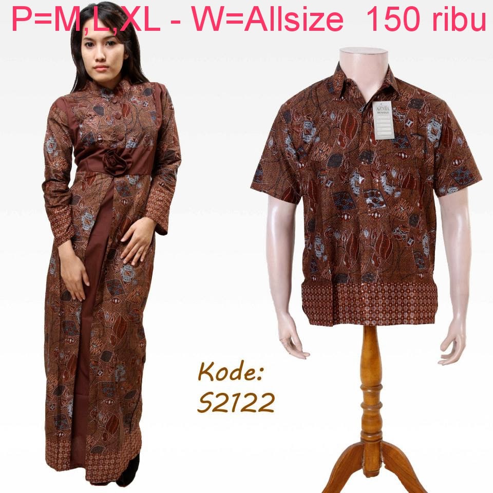 Baju Batik Pasangan Suami Istri Model Baju Batik