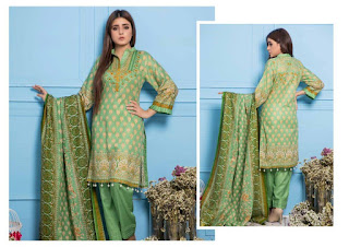 Original lawn Pakistani Suits | ZS textile Sahil lawn 2