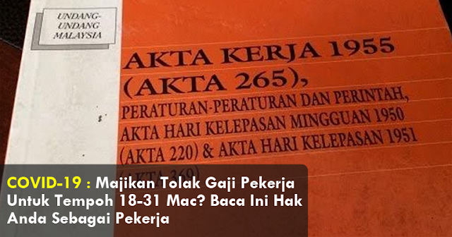 hak bekerja sepanjang tempoh covid 19