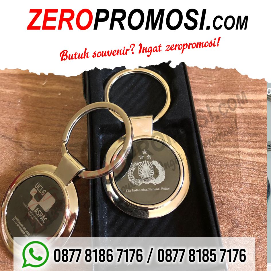 Souvenir Gantungan Kunci Metal Besi GK 001 Barang 