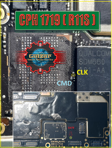 OPPO R11S ( CPH 1719 ) ISP Pinouts