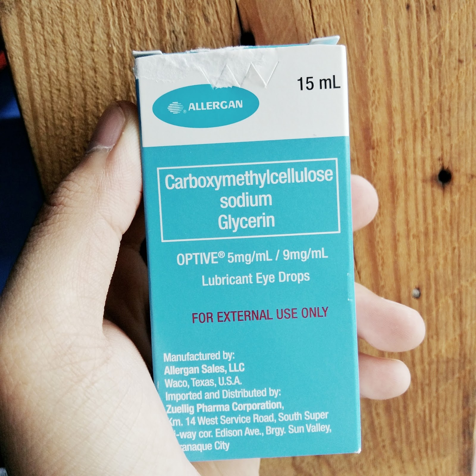 Optive Lubricant Eye Drops (My Eyes' Best Friend) Vanity Room Philippines