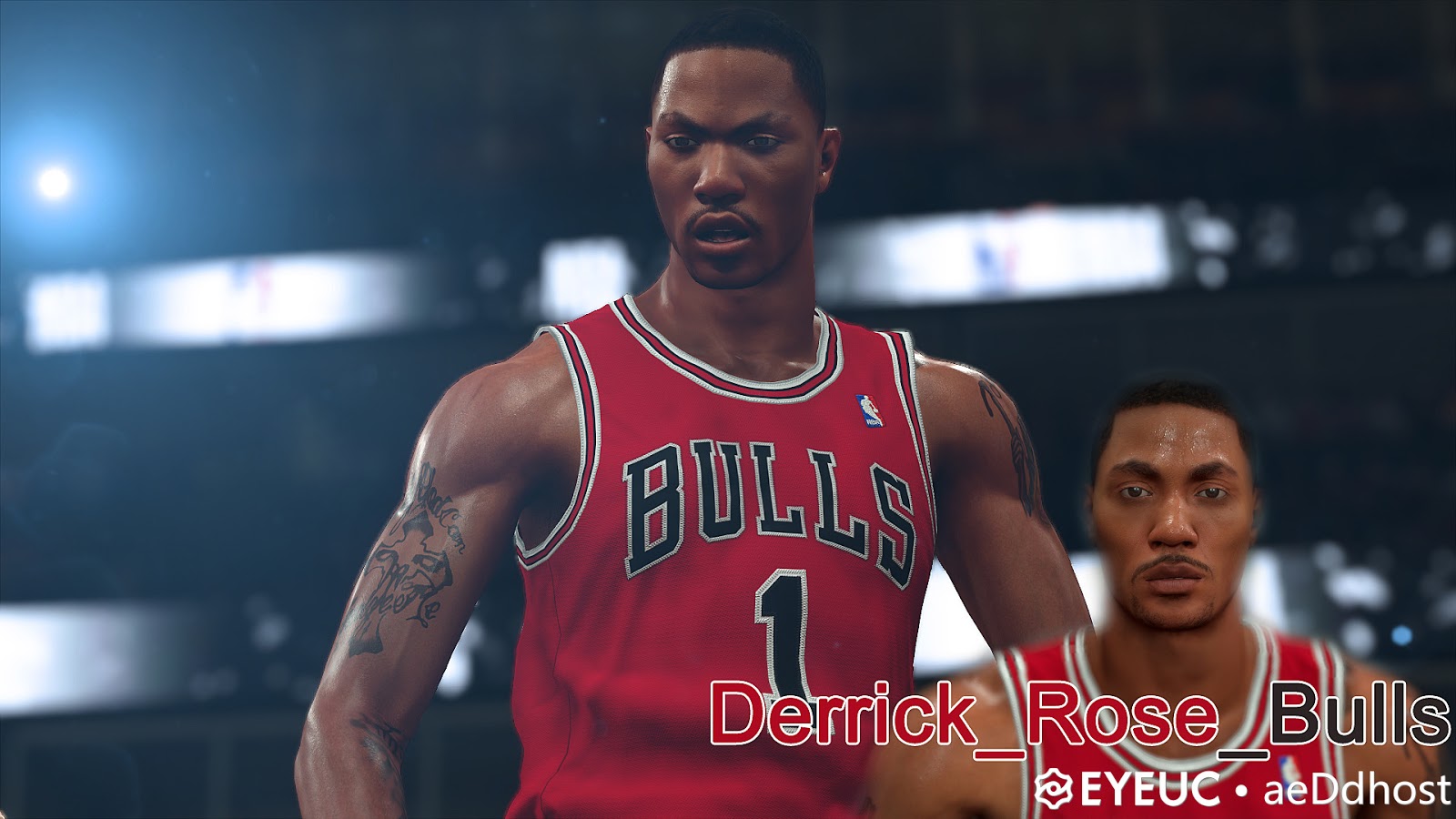 Derrick Rose Cyberface and Body Model MVP Version by