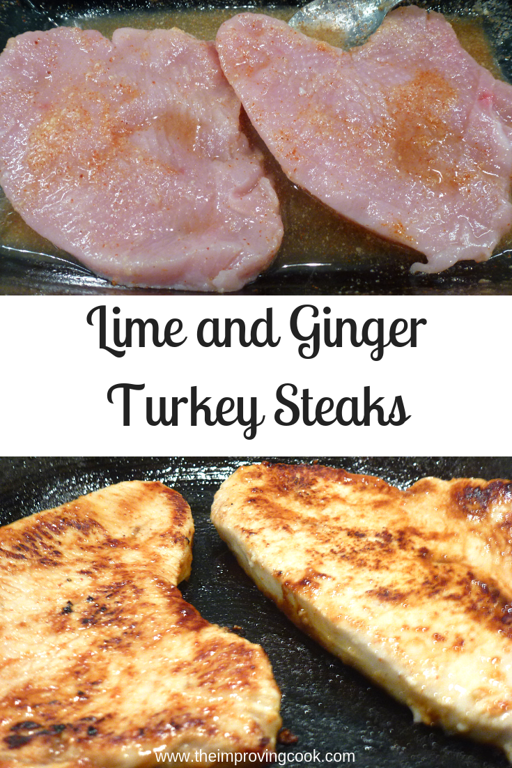 Lime and Ginger Turkey Steaks