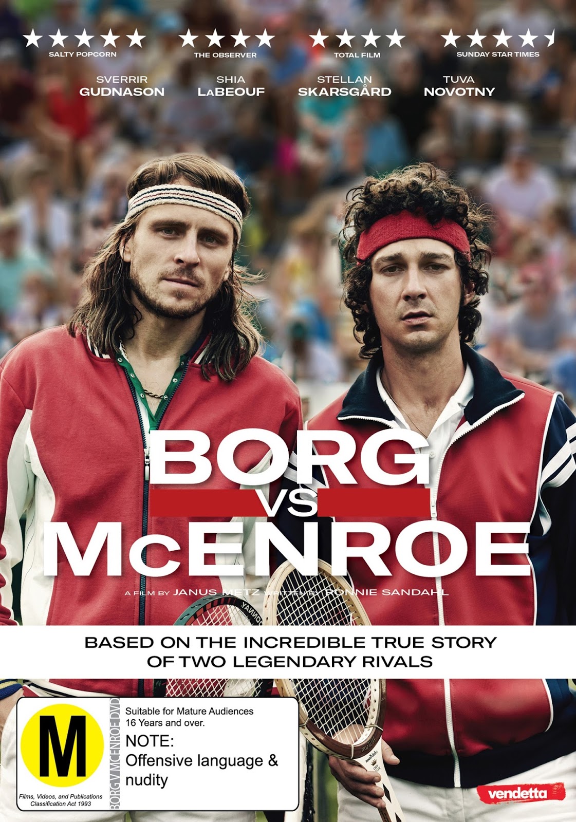 At Darren's World of Entertainment Win a copy of vs McEnroe